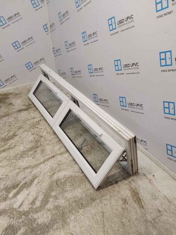 Used White Upvc Window 1810mm x 410mm SC1049 - Image 3