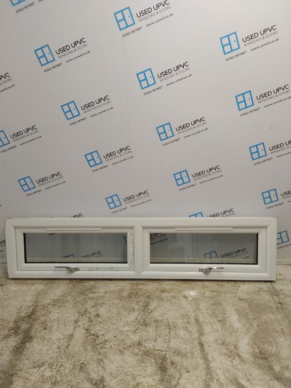 Used White Upvc Window 1810mm x 410mm SC1049 - Image 2