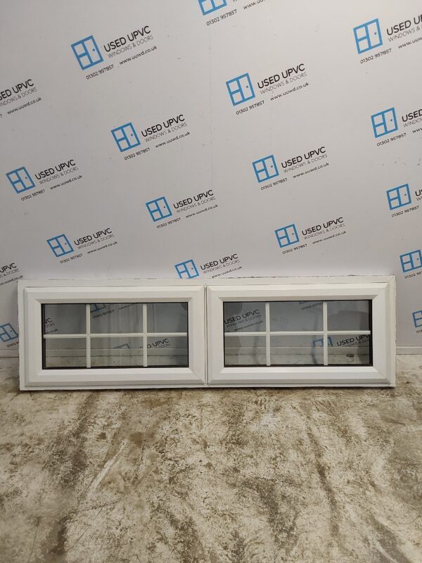 Used White Upvc Window 1760mm x 515mm SC1054