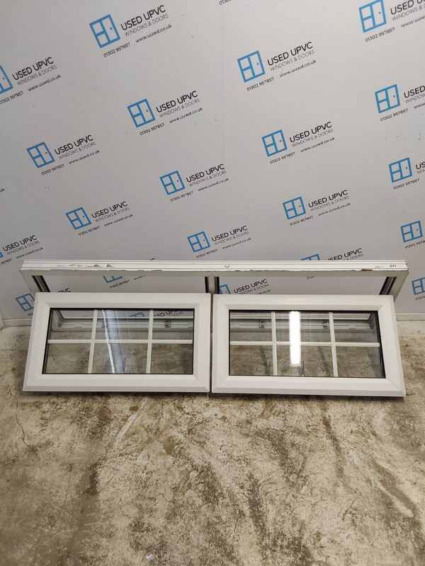 Used White Upvc Window 1760mm x 515mm SC1054 - Image 3