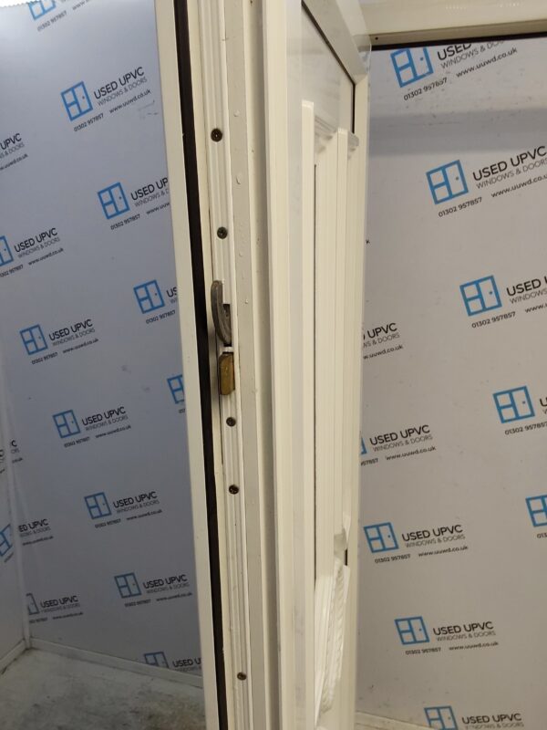 Used White Upvc Front Door 935mm x 2090mm 0693 - Image 4