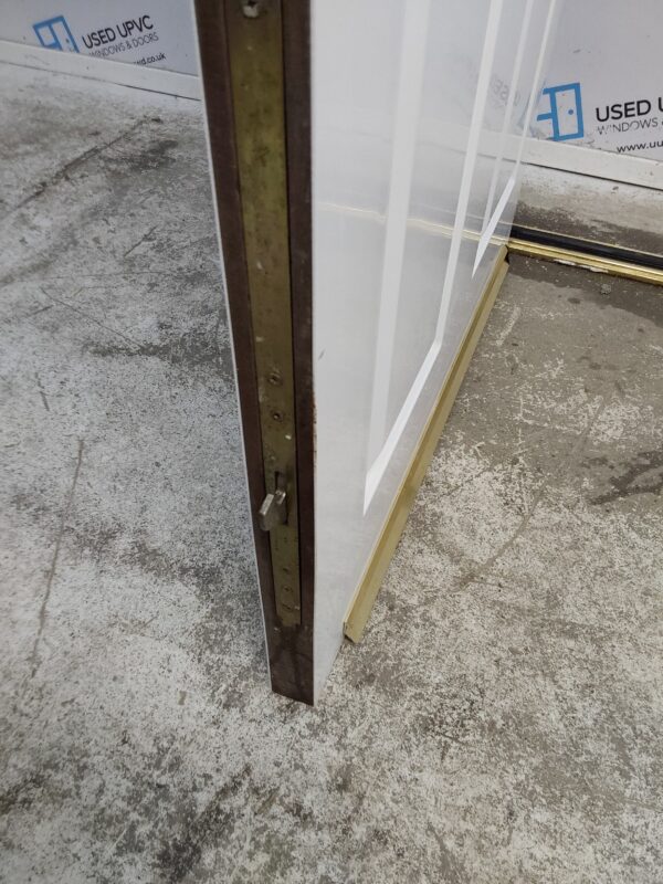 Used White Upvc Back Door 880mm x 2005mm 0441 - Image 6