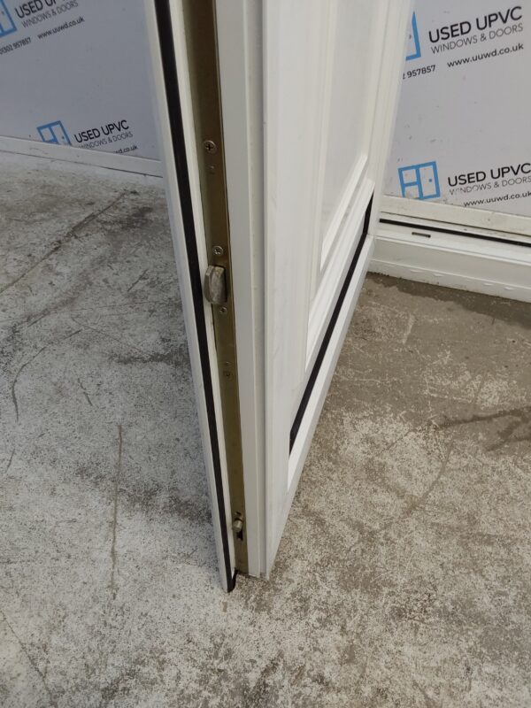 Used White Upvc Front Door 910mm x 2070mm (Reduce To 870mm) 0377 - Image 6