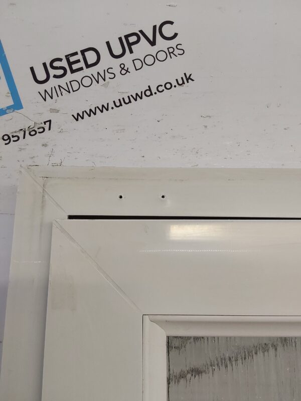 Used White Upvc Back Door 900mm x 2020mm 0369 - Image 7