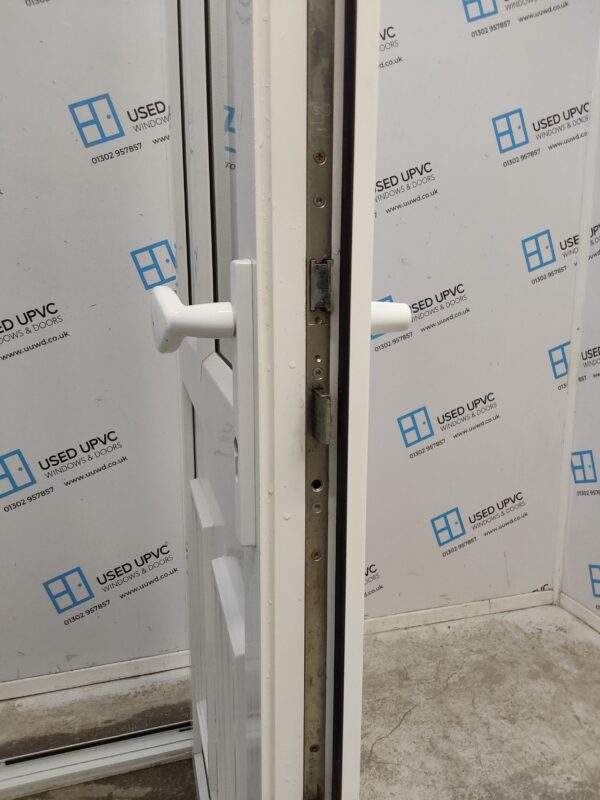 Used White Upvc Back Door 900mm x 2020mm 0369 - Image 5