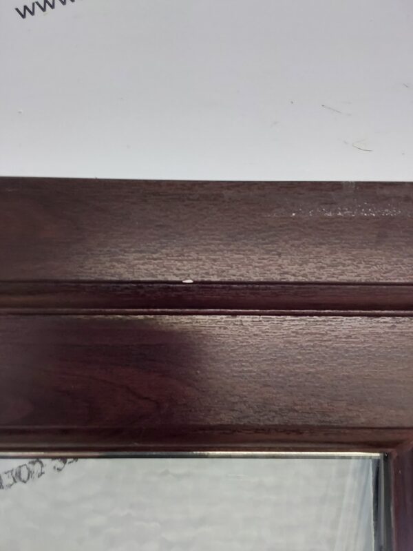 Used Rosewood Upvc Back Door 895mm x 2120mm 0357 - Image 8