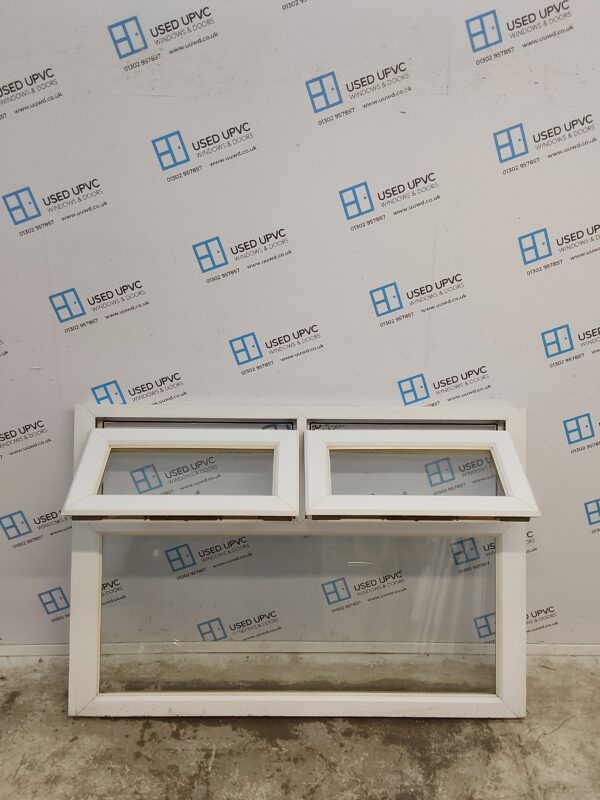 Used White Upvc Window 1520mm x 1035mm (Reduce To 1470mm) C3W034 - Image 2