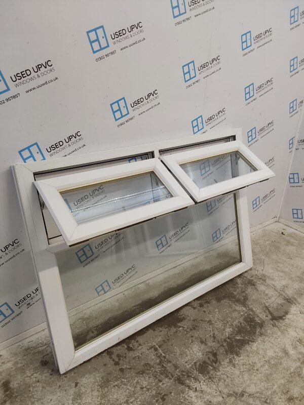 Used White Upvc Window 1520mm x 1035mm (Reduce To 1470mm) C3W034 - Image 3