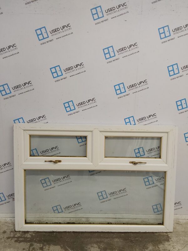 Used White Upvc Window 1520mm x 1035mm (Reduce To 1470mm) C3W034 - Image 4