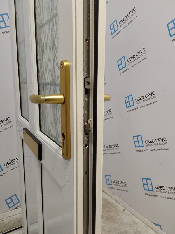 Used White Upvc Front Door And Side Panel (Outwards Opening) 1565mm x 2020mm DS020 - Image 5