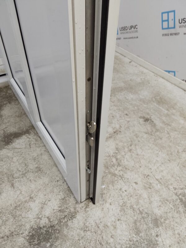 Used White Upvc Front Door And Side Panel (Outwards Opening) 1565mm x 2020mm DS020 - Image 6