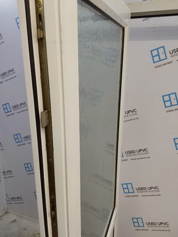 Used White Upvc Back Door 905mm x 2050mm C7D024 - Image 4