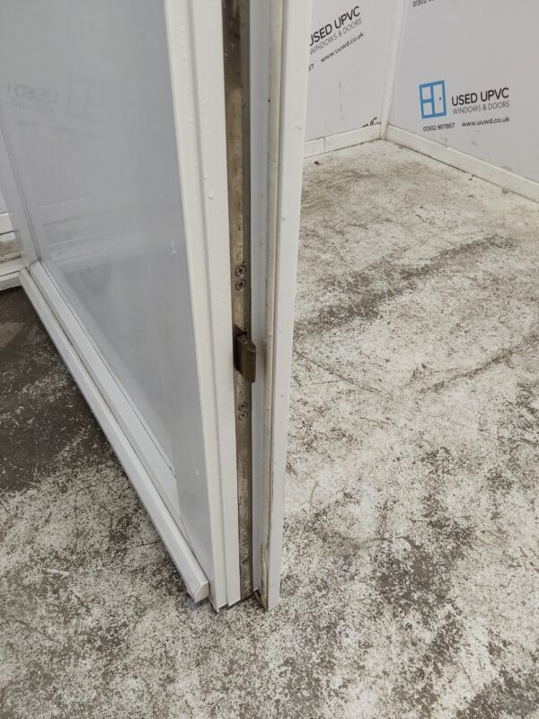 Used White Upvc Back Door 905mm x 2055mm C7D038 - Image 6