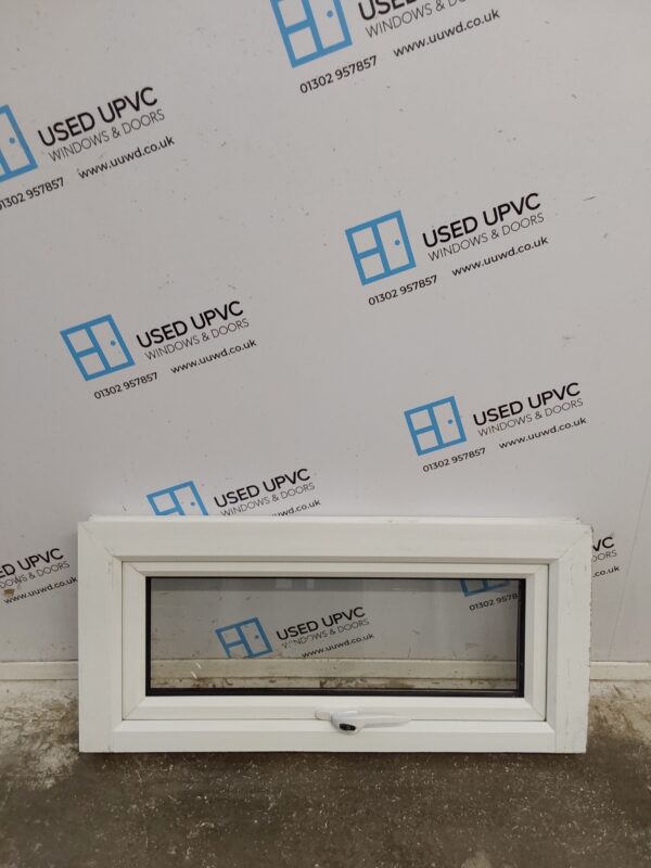 Used White Upvc Window 915mm x 415mm W0200 - Image 4
