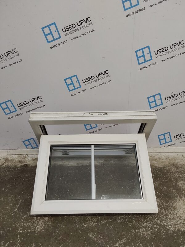 Used White Upvc Window 730mm x 520mm W0250 - Image 2
