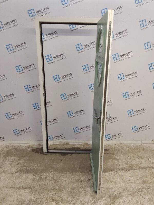 Used Chartwell Green Composite Front Door 895mm x 2000mm (Reduce To 875mm) 0830 - Image 3