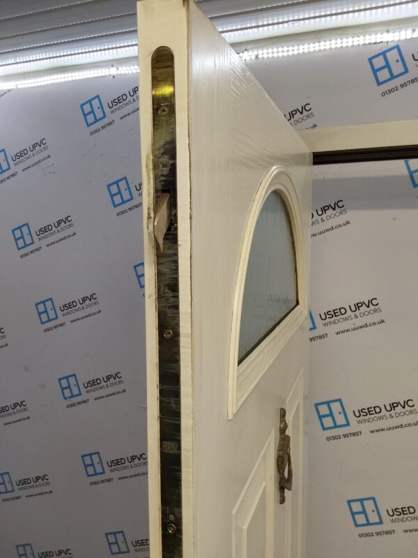 Used White Composite Front Door 910mm x 2030mm 0056 - Image 4