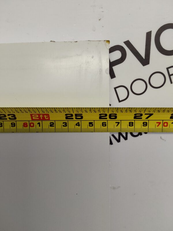 Used White Upvc Back Door Panel 661mm x 1755mm x 20mm UDP0016 - Image 3