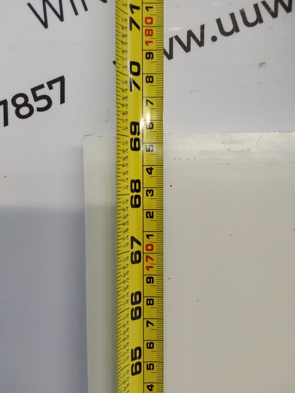 Used White Upvc Back Door Panel 661mm x 1755mm x 20mm UDP0016 - Image 4