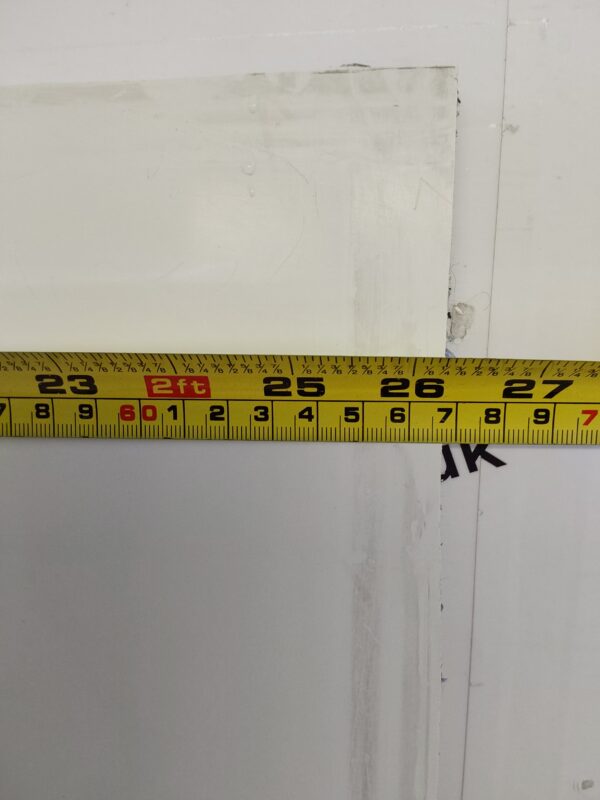 Used White Upvc Back Door Panel 667mm x 1783mm x 20mm UDP0019 - Image 3