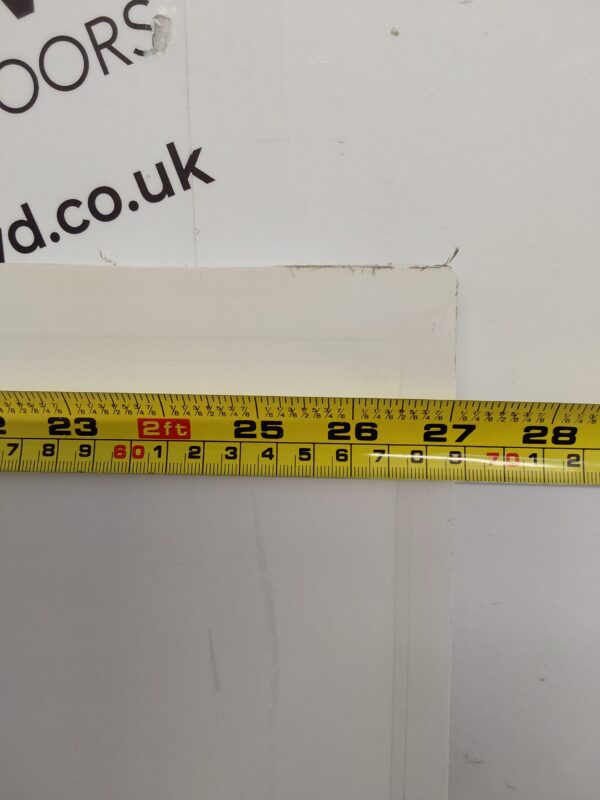 Used White Upvc Front Door Panel 688mm x 1663mm x 20mm 20UFDP001 - Image 3