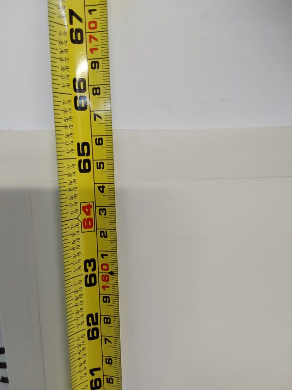 Used White Upvc Front Door Panel 688mm x 1663mm x 20mm 20UFDP001 - Image 4