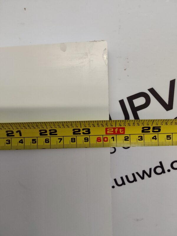 Used White Upvc Front Door Panel 605mm x 1786mm x 28mm UFDP0039 - Image 3