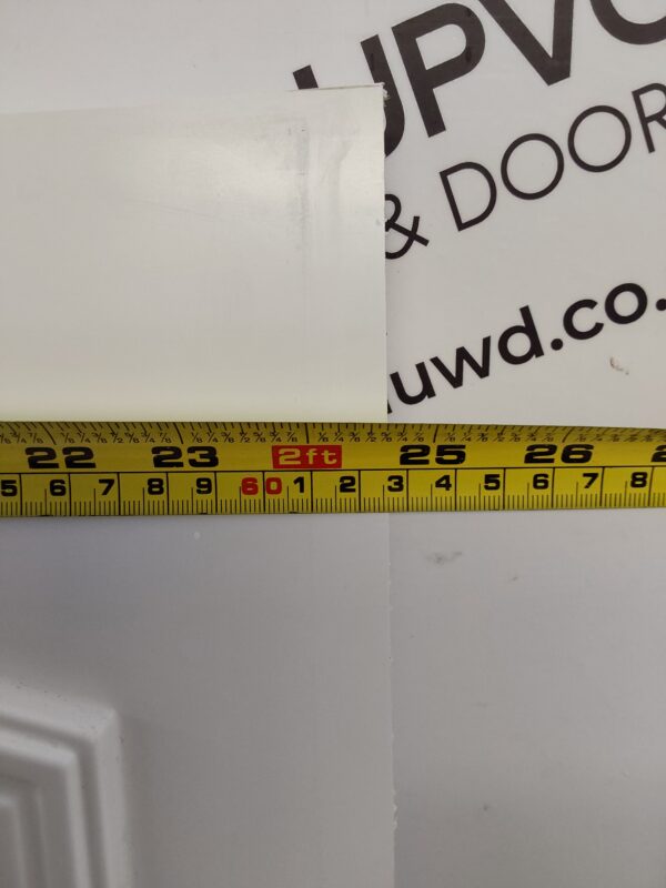 Used White Upvc Front Door Panel 626mm x 1725mm x 28mm UFDP0040 - Image 3