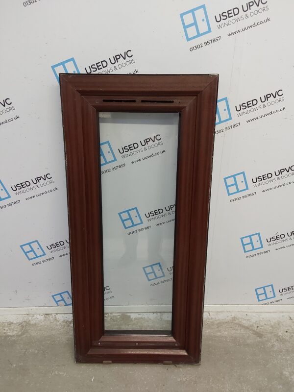 Used Woodgrain Upvc Tilt And Turn Window 560mm x 1215mm C2B095