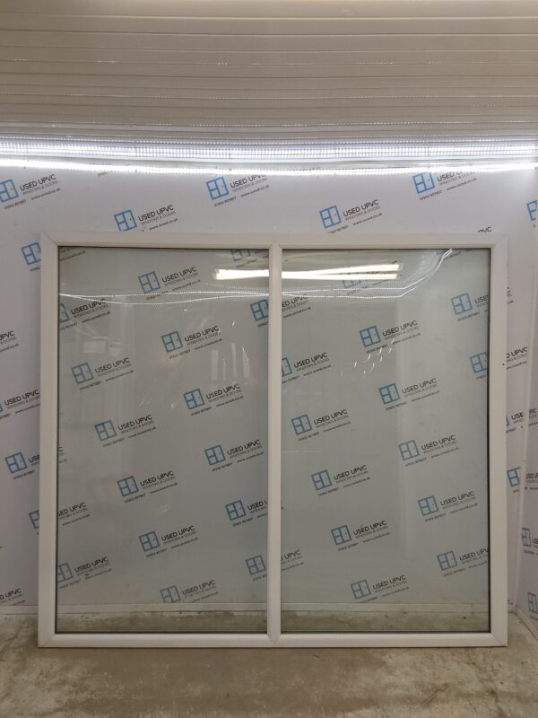 Used White Upvc Window 2330mm x 2070mm LW0144