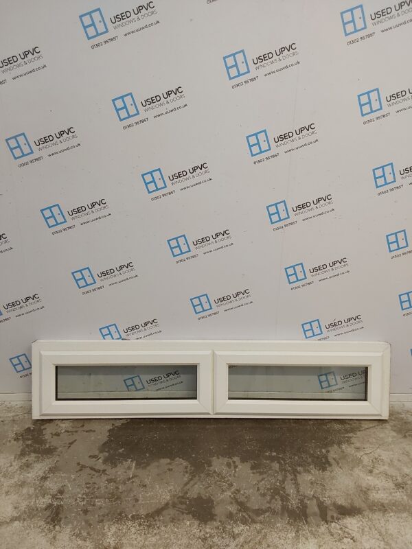 Used White Upvc Window 1815mm x 390mm SC1035