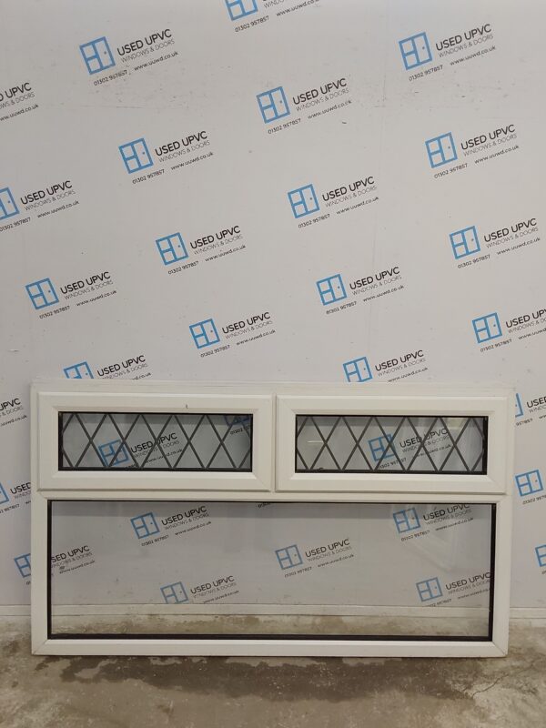 Used White Upvc Window 1785mm x 1035mm (Reduce To 1020mm) LW0043