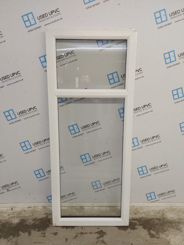 Used White Upvc Window 720mm x 1750mm C22083