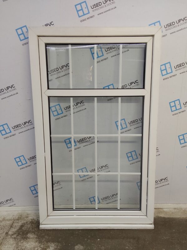 Used White Upvc Tilt And Turn Window 1015mm x 1680mm C3W023