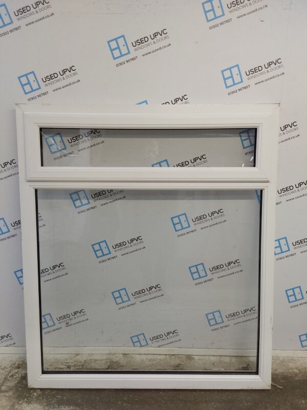 Used White Upvc Window 1340mm x 1540mm SC1016