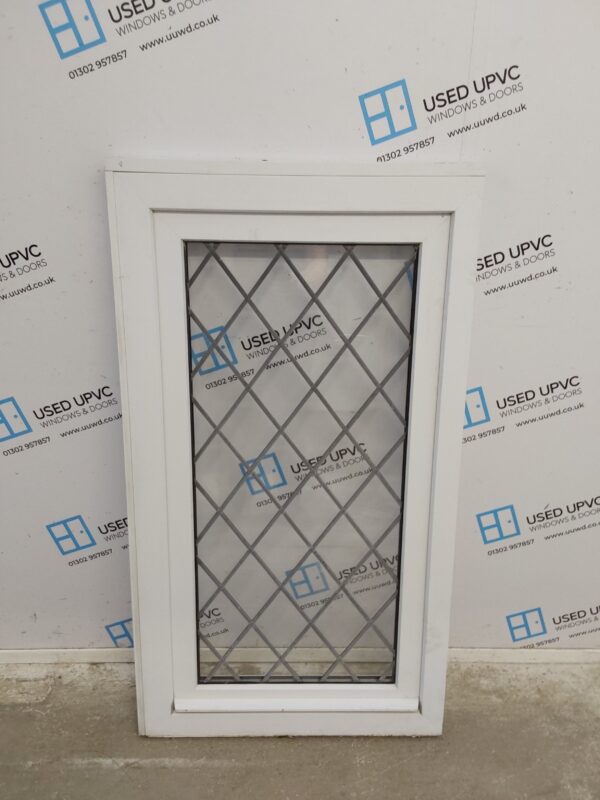 Used White Upvc Tilt And Turn Window 715mm x 1285mm (Reduce To 700mm x 1260mm) W0122