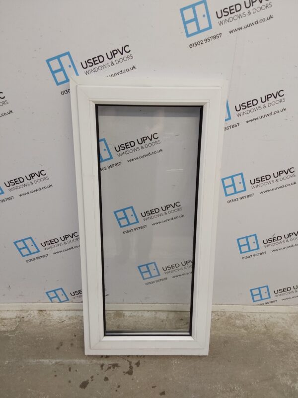 Used White Upvc Window 560mm x 1185mm A0004