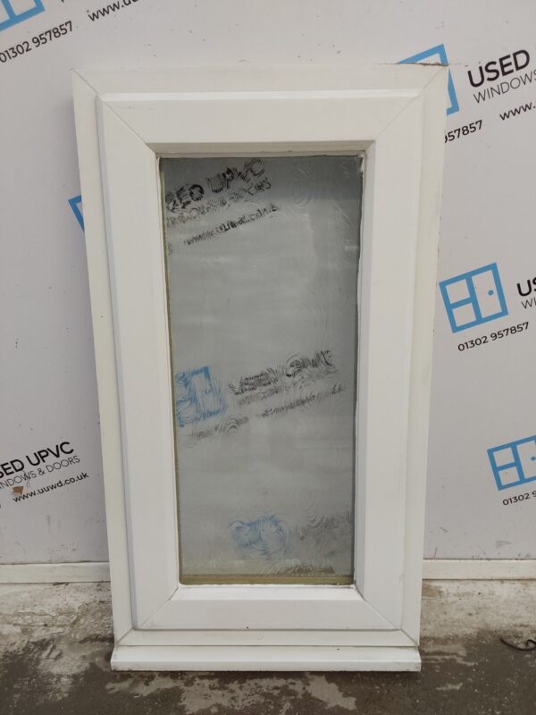 Used White Upvc Window 505mm x 905mm AO021