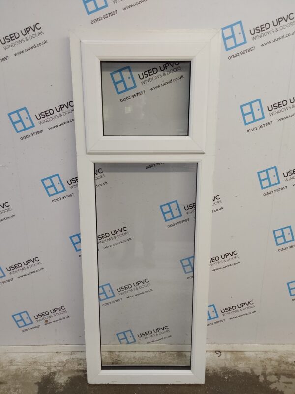 Used White Upvc Window 610mm x 1690mm C2A001