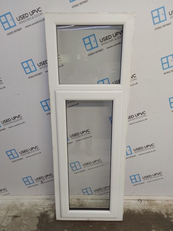 Used White Upvc Window 600mm x 1690mm C2A002