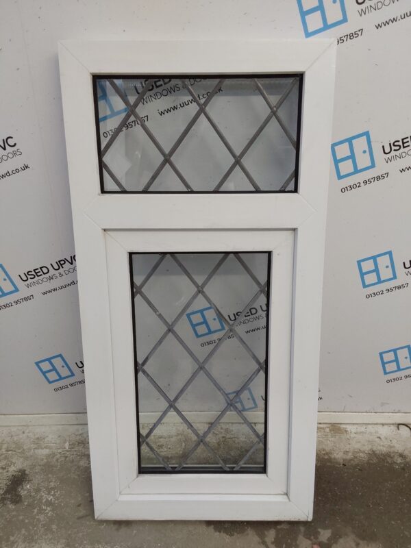 Used White Upvc Tilt And Turn Window 570mm x 1160mm AO034