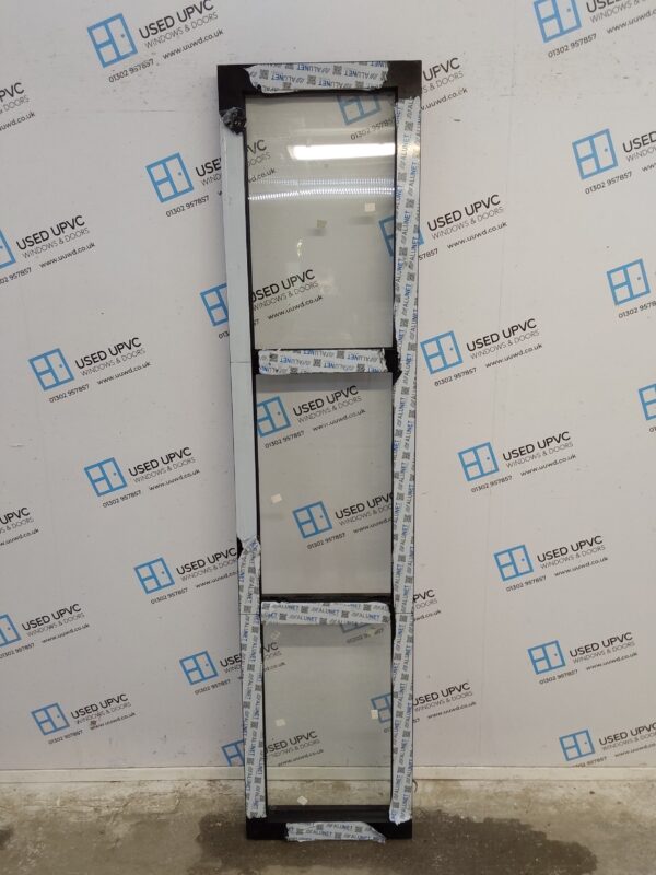 Brand New Black Aluminium Side Panel 475mm x 2040mm C5012