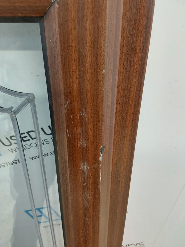 Used Woodgrain Upvc Window 570mm x 1275mm W0448 - Image 8