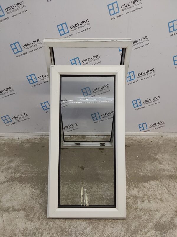 Used White Upvc Window 635mm x 1180mm C2B099 - Image 2