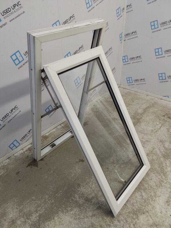 Used White Upvc Window 635mm x 1180mm C2B099 - Image 3