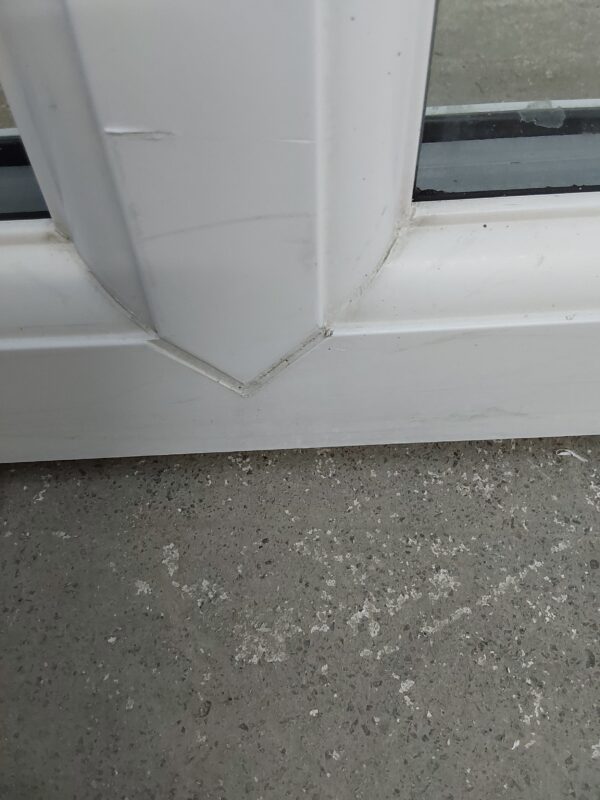 Used White Upvc Window 2330mm x 2070mm LW0144 - Image 5