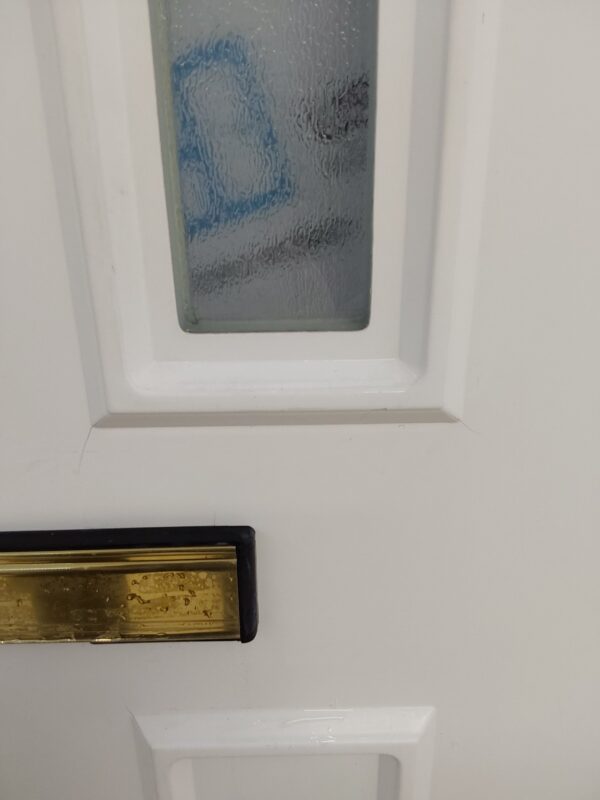 Used White Upvc Front Door 1020mm x 2100mm 0806 - Image 10