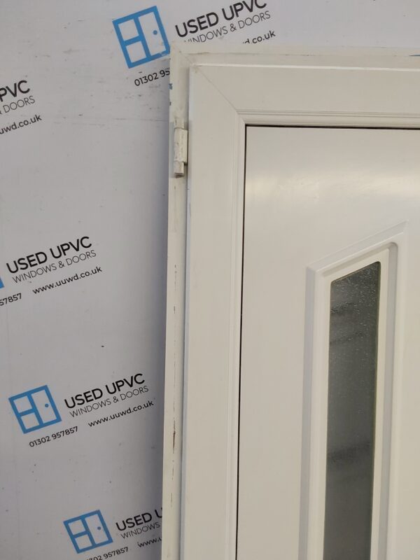 Used White Upvc Front Door 1020mm x 2100mm 0806 - Image 21