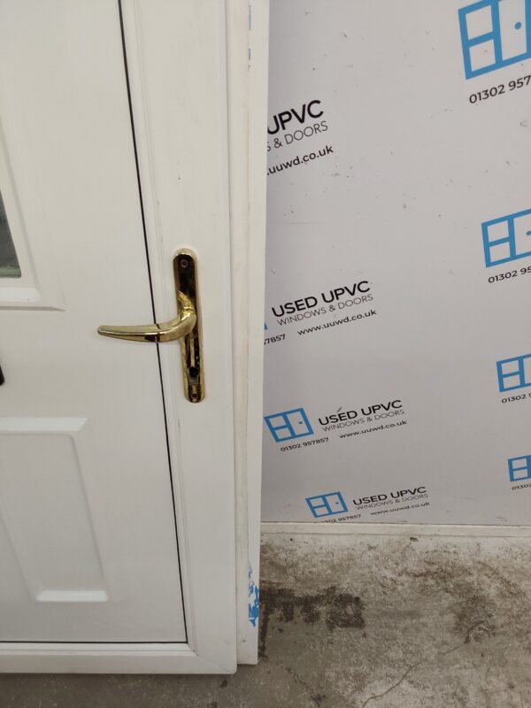 Used White Upvc Front Door 1020mm x 2100mm 0806 - Image 24