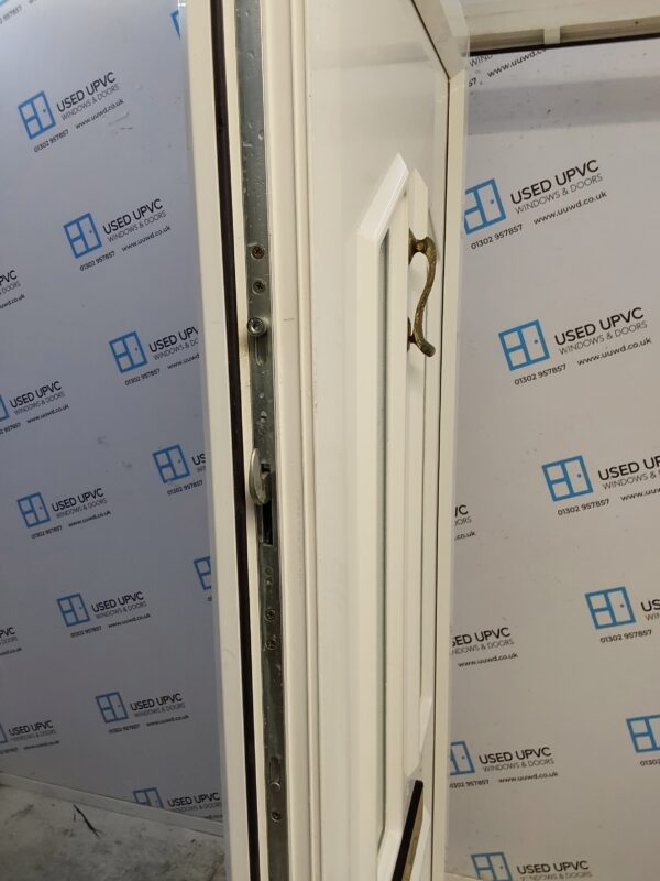 Used White Upvc Front Door 1020mm x 2100mm 0806 - Image 4